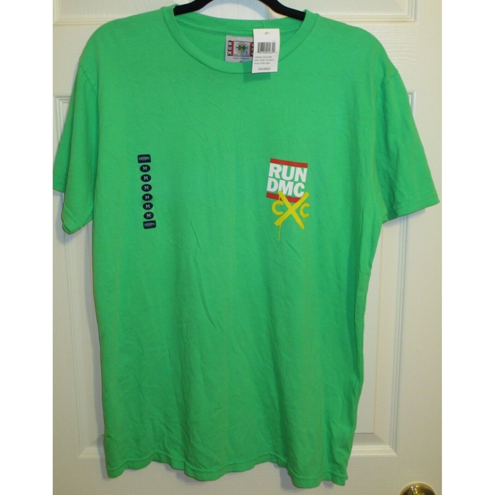 NWT Cross Colours x RUN DMC CXC Green Graphic Tee M